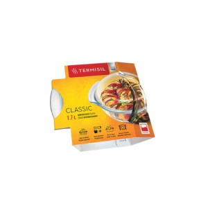 Vas termorezistent rotund cu capac Termisil 1.7 L - Img 3