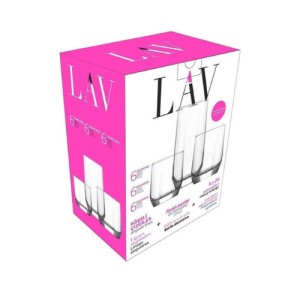 Set 18 pahare Lav Diamond - Img 2
