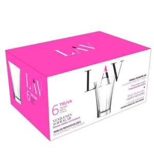 Set 6 pahare apa Lav Truva 350 ml - Img 2