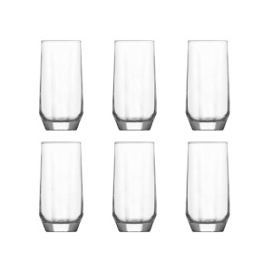Set 6 pahare long drink Lav Diamond 385 ml - Img 1