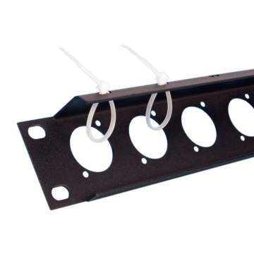 Adam Hall 19 Parts 872215 - Panou rack 1U pentru mufe XLR - Img 2