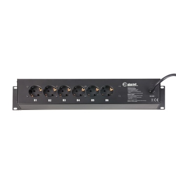 Adam Hall 19 Parts 87472 - Prelungitor rack 2U cu 9 prize - Img 2