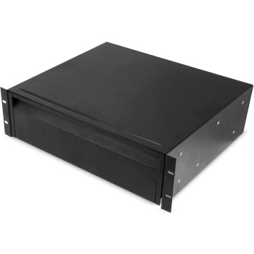 Adam Hall 19 Parts Rack Drawer 03 Double Ergo - Sertar rack 19" 3U din otel cu sertar interior 1U - Img 3