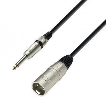 Adam Hall 3Star Mic XLRm-TS 3m - Cablu audio XLR - Jack