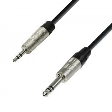 Adam Hall 4Star BVW 0150 - Cablu Jack 6.3 mm - Jack 3.5 mm