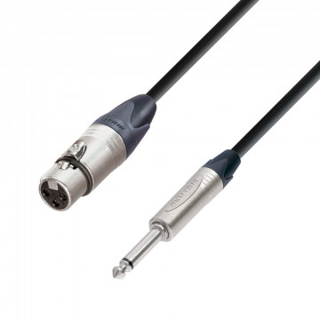 Adam Hall 5Star Mic XLRf-TS 5m - Cablu de microfon