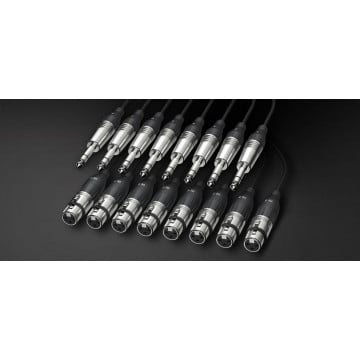 Alva Audio 8 x XLR mama - 8 x TRS 2M - Cablu XLR - TRS