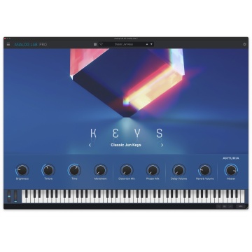 Arturia Analog LAB Pro - Bundle plugin-uri cu 28+ sintetizatoare si claviaturi 2000+ sunete si mod Stage