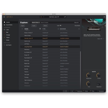 Arturia CP-70 V - Plugin pian electro-acustic virtual cu sampling in 8 layere de dinamica si modelare de circuit - Img 4