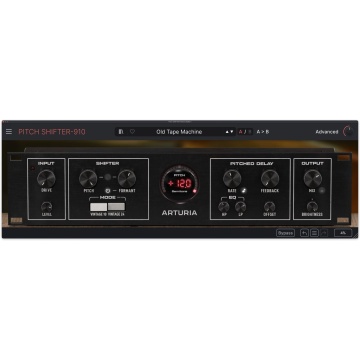 Arturia Pitch SHIFTER-910 - Plugin efect virtual de pitch-shifting si delay microtonal inspirat de procesoarele hardware clasice - Img 2