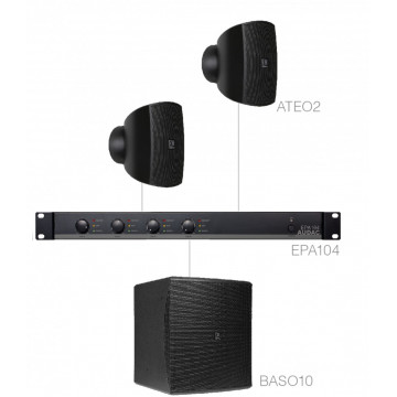 Audac SUBLI2.3E/B - Sistem complet pentru instalatii audio fixe