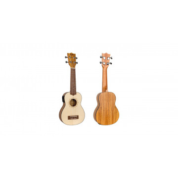 Flight DUS320CEQ SP/ZEB - Ukulele Soprano Electro-acustic - Img 2
