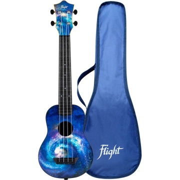 Flight TUSL40 Space Travel - Ukulele soprano cu scala de tip concert