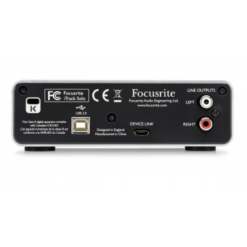 Focusrite iTrack Solo Lightning - Placa de sunet - Img 4
