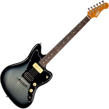 JET Guitars JJ-350 Baritone Moonburst - Chitara electrica bariton