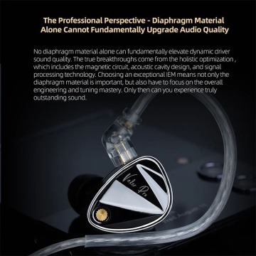 KZ Acoustics Vader Pro HM Graph Bass Enhanced Tuning Edition - Casti monitorizare In-Ear - Img 13