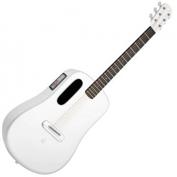 Lava Music LAVA ME 4 Carbon Series 38 White - Airflow bag - Chitara electro-acustica cu efecte built-in