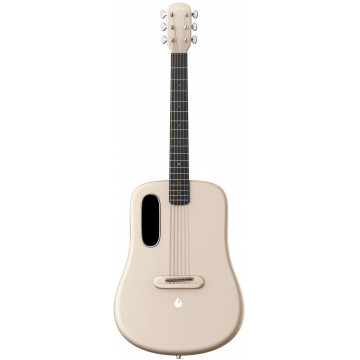 Lava Music ME 3 38 inch Soft Gold cu Space Bag - Chitara electro-acustica cu efecte built-in
