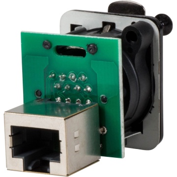 Neutrik NE8FDP-B - Conector de panou RJ45 - Img 2