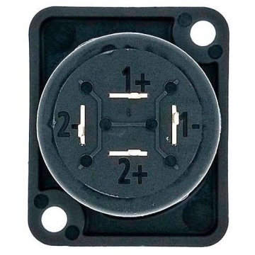 Neutrik NL4MDXX-V - Conector Speakon pentru panou - Img 3