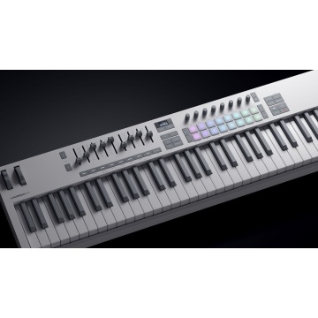 Novation Launchkey 61 MK4 White - Claviatura MIDI USB cu 61 clape semi-grele - Img 16
