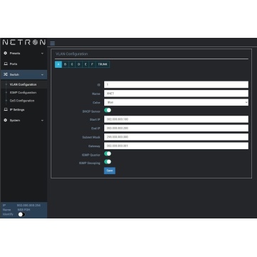Obsidian Netron NS8 IP - Switch DMX - Img 13