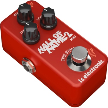 TC Electronic Hall Of Fame 2 Mini Reverb - Pedala reverb compacta pentru chitara cu footswitch MASH si suport TonePrint - Img 2