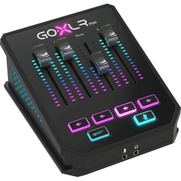 TC Helicon GoXLR MINI - Interfata/mixer audio pentru livestream si gaming