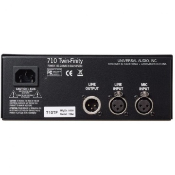 Universal Audio 710 Twin-Finity - Preamplificator microfon - Img 4