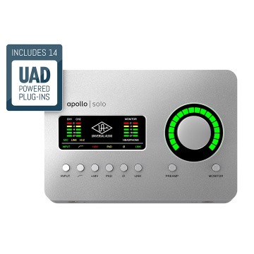 Universal Audio Apollo Solo USB Heritage Edition pt. Windows - Interfata audio USB - Img 6