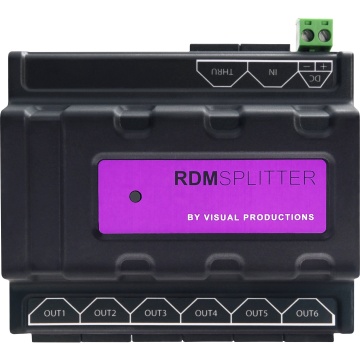 Visual Productions RdmSplitter RJ45 - Splitter DMX - Img 3