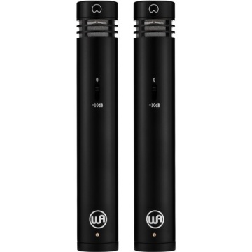 Warm Audio WA-84 Stereo Pair - Black - Set stereo Microfoane Condenser Diafragma Mica - Img 5