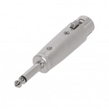 Adam Hall 4 STAR A XF3 JM2 - Adaptor Jack 6.3 mm tata TS - XLR mama 3 pini