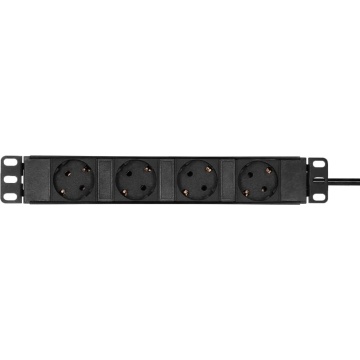 Adam Hall PDU 4 MOUNT 1.8m - Prelungitor rack montabil 1U 4 prize