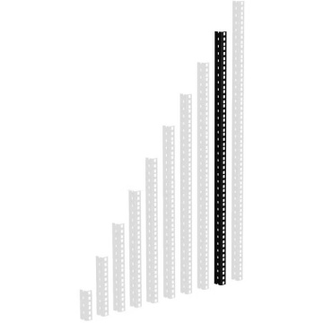 Adam Hall Rack Rail 18 Black - Banda rack 18U