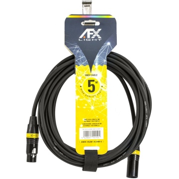 AFX Light DMX-XLRF-XLRM 5m - Cablu de lumini - Img 2