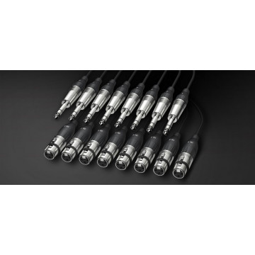 Alva Audio 8 x XLR mama - 8 x TRS 5M - Cablu XLR - TRS