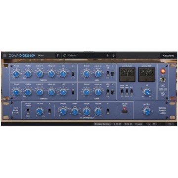 Arturia Comp DIODE-609 - Plugin compresor si limiter stereo cu procesare mid-side si sidechain EQ - Img 7
