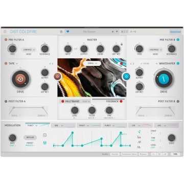 Arturia Dist COLDFIRE - Plugin audio de distorsiune dual-engine cu 11 algoritmi si modulatie - Img 3
