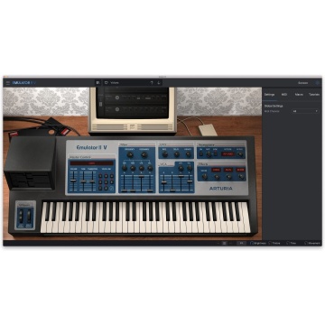 Arturia Emulator II V - Plugin instrument virtual sampler multitimbral 8-bit cu filtre analogice si efecte - Img 7