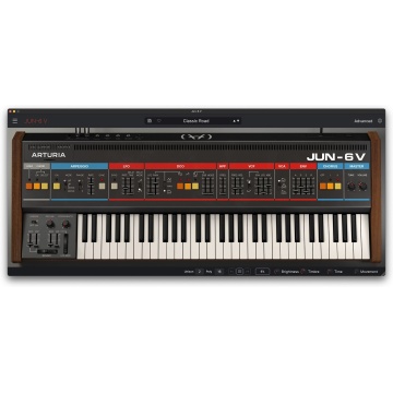 Arturia Jun-6 V - Plugin sintetizator virtual polifonic analog Arturia Jun-6 V