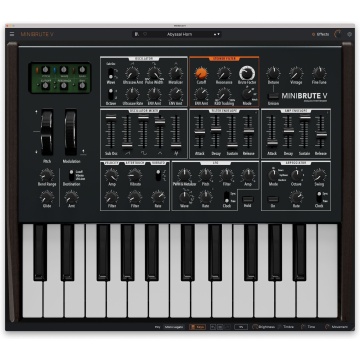 Arturia MiniBrute V - Sintetizator virtual analog polifonic 8 voci cu filtru Steiner-Parker si 168 preseturi - Img 5