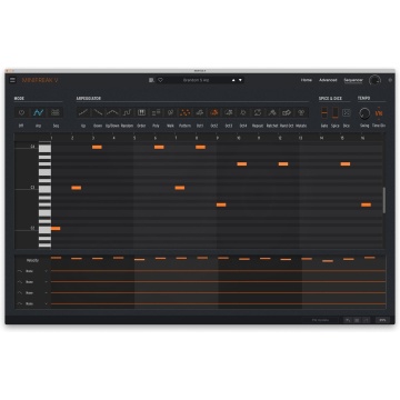 Arturia MiniFreak V - Plugin sintetizator virtual hibrid polifonic cu 6 voci 2 generatoare de sunet si sequencer cu 64 de pasi - Img 5