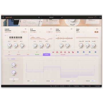 Arturia Pure LoFi - Plugin sintetizator virtual LoFi cu sampler 3 generatoare si 250 preseturi - Img 8