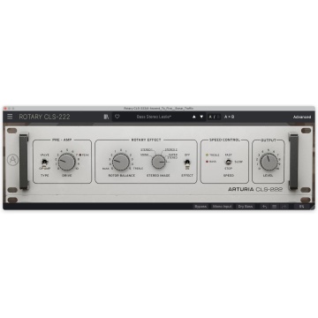 Arturia Rotary CLS-222 - Plugin efect rotary stereo cu emulare analogica si preamplificare cu lampa - Img 3