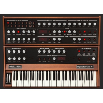 Arturia Synclavier V - Plugin sintetizator virtual FM si aditiv cu 450 preseturi VST3 AU AAX NKS standalone