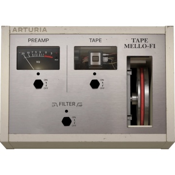 Arturia Tape Mello-Fi - Plugin efect lo-fi si emulator de banda magnetica cu filtre si modulatie - Img 2