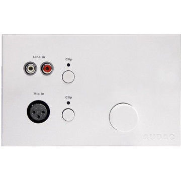 Audac WP523/W - Mixer de perete de tip remote