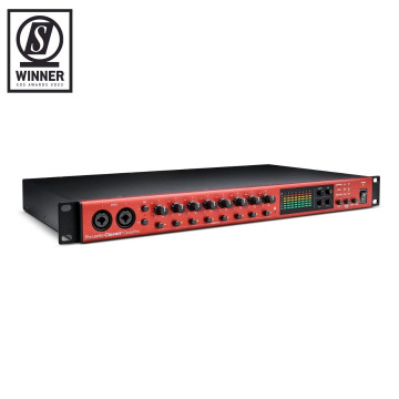 Focusrite Clarett+ OctoPre - Preamplificator microfon cu interfata ADAT 8 x 8