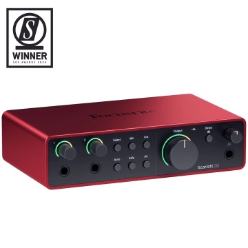 Focusrite Scarlett 2i2 4th Gen - Interfata audio USB